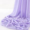 Chiffon Fabric - Polyester Soft Light Weight, Sheer, See Through Chiffon Fabric Sold By The Yard. Lavender