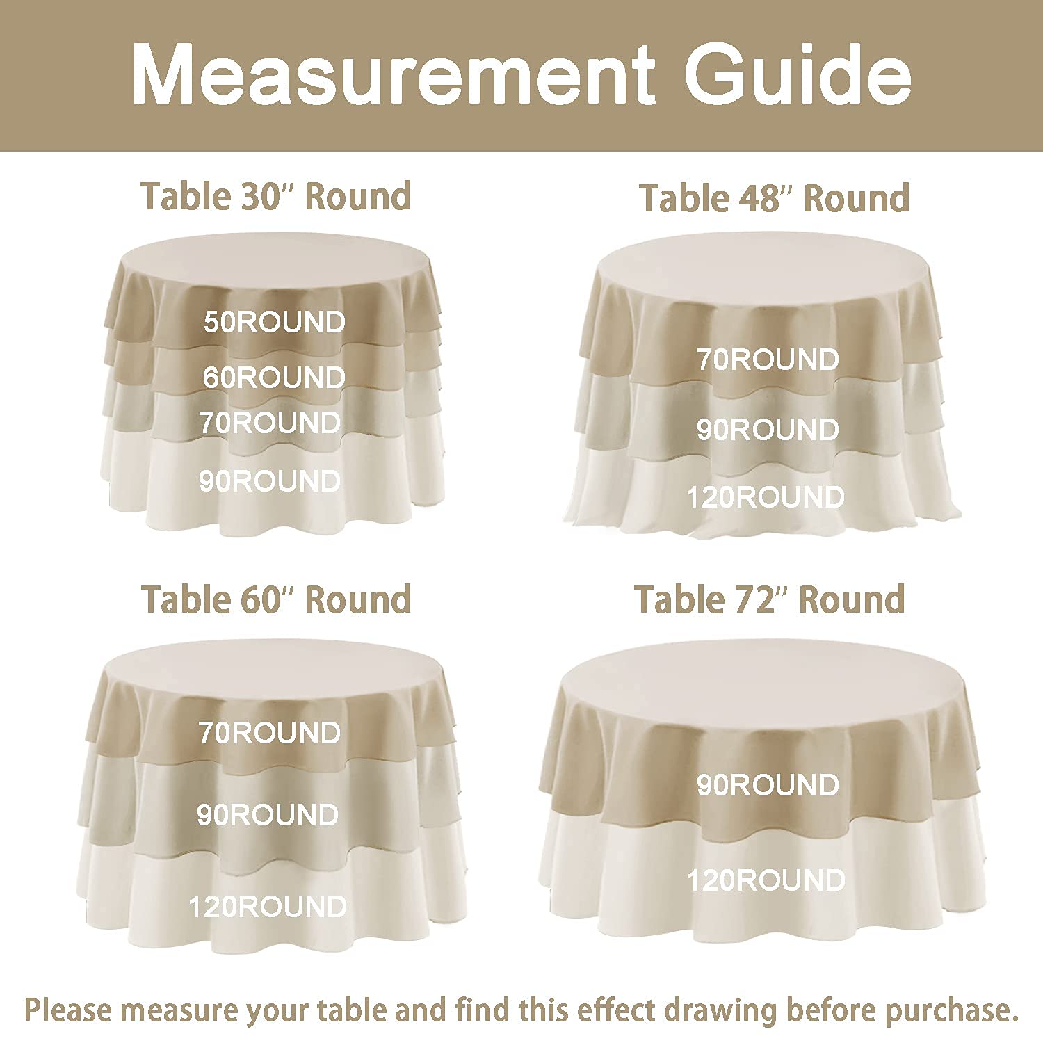 RED - Sequin Tablecloth Round Glitter Round Table Cover Metallic Sequence Table Cloth for Birthday Party Baby Shower Wedding