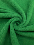 Polar Fleece Fabric By The Yard – Soft Anti-Pill, Warm & Cozy Material for Blankets, Clothing, Crafts, Pet Beds & DIY Sewing – 60” Wide, Solid - Kelly Green,
