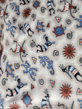 African Print -  Anti Pill Theme Fleece Fabric, 60” Inches Wide – Sold By The Yard