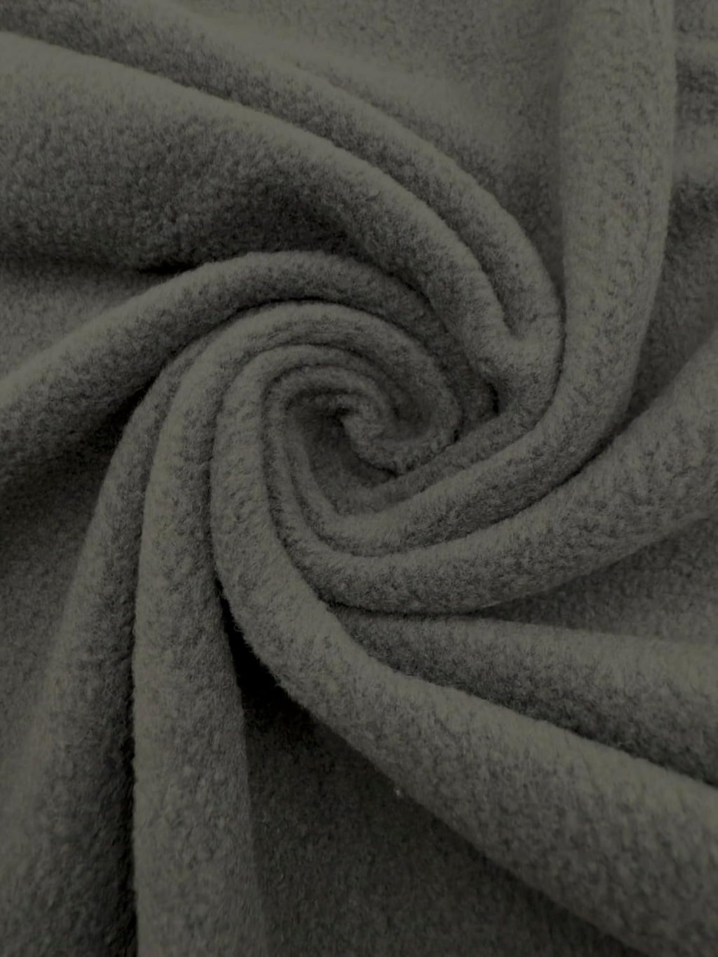 Polar Fleece Fabric By The Yard – Soft Anti-Pill, Warm & Cozy Material for Blankets, Clothing, Crafts, Pet Beds & DIY Sewing – 60” Wide, Solid - Charcoal