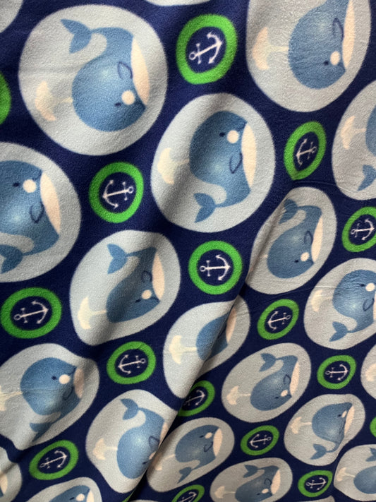 Wales  Print - Anti Pill Theme Fleece Fabric, 60” Inches Wide – Sold By The Yard