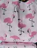 Flamingos Pink Print - Anti Pill Theme Fleece Fabric, 60” Inches Wide – Sold By The Yard