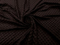 MINKY - Baby Blanket Crafts Decor Ultra Soft Cuddling - CHOCOLATE - Minky Dimple Dot Soft Cuddle Fabric - Craft Fabrics Sold by The Yard.