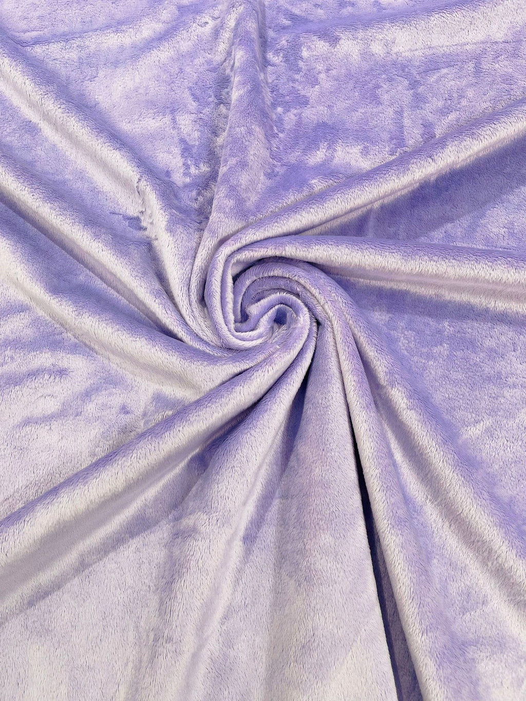 Minky Solid Baby Soft Fabric - LILAC - Sold By Yard Baby Blanket Crafts Decor Soft Cuddling - Quilting, Baby Accessories, Pillows, Throws,