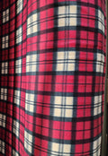 Plaid Checkered Print - Anti Pill Theme Fleece Fabric, 60” Inches Wide – Sold By The Yard