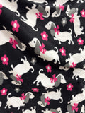 Dogs Print - Anti Pill Theme Fleece Fabric, 60” Inches Wide – Sold By The Yard