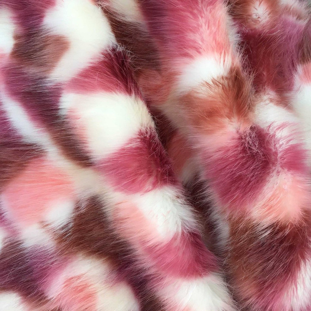 TRIBAL ROSE - Multi Color Costume Coat Fabric - Sold By Yard - For Blankets Fashion Clothing Coats - Scarfs Rugs Crafts Decor