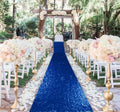 ROYAL - Aisle Sequin Floor Runner - Perfect For Your Ceremony Floor Carpet Runner Aisle Runners for Weddings Fabric Aisle Runner for Party