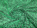 5mm Sequins on a Stretch Velvet 2-Way Stretch Sold By The Yard. Mint Green For Prom Dress Evening Wedding Bridal Gowns