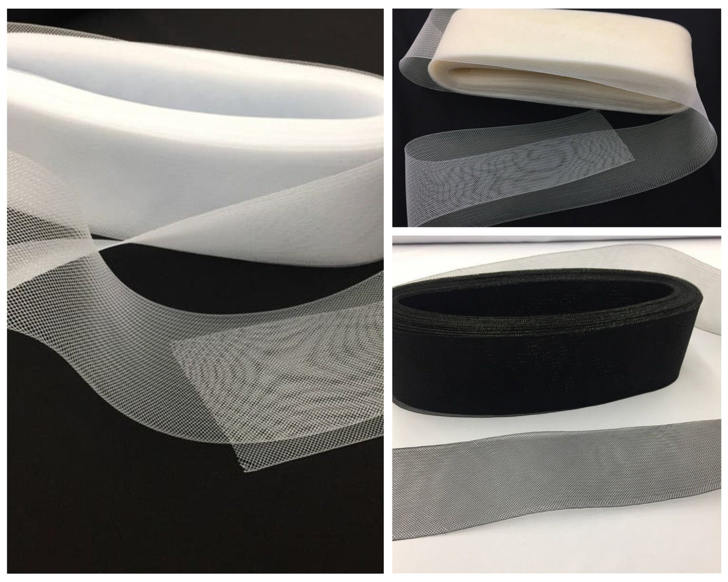 4 Inches Crinoline Horsehair Braid Trim-Wedding-Bridal-Decorations.