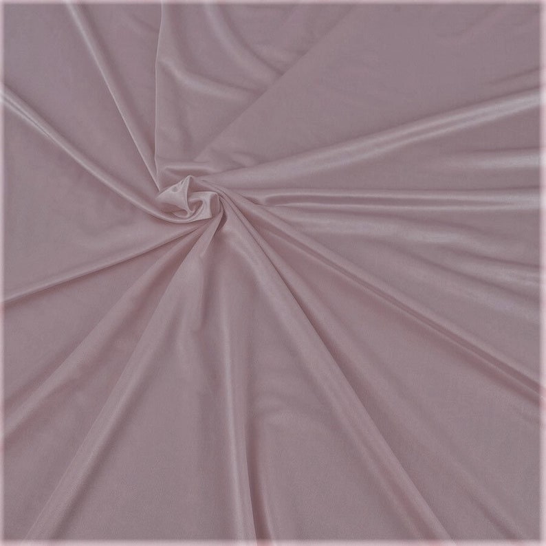 Milliskin Nylon Spandex Fabric 4 Way Stretch 58" Wide Sold by The Yard Blush