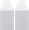 4 Pack -- White Table Runners - Sequin Table Runner Glitter Table Runner for Birthday Party, Supplies Decorations ( 4 Pack )