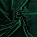 Stretch Velvet Fabric for Sewing Apparel Costumes Craft, Sold By The Yard. Hunter Green