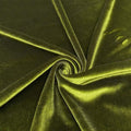 SPANDEX VELVET - Stretch Velvet Fabric for Sewing Apparel Costumes Craft, Sold By The Yard. Medium Olive