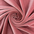 SPANDEX VELVET - Stretch Velvet Fabric for Sewing Apparel Costumes Craft, Sold By The Yard. Dusty Rose