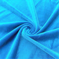 Stretch Velvet Fabric for Sewing Apparel Costumes Craft, Sold By The Yard. Turquoise