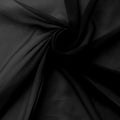 Chiffon Fabric - Polyester Soft Light Weight, Sheer, See Through Chiffon Fabric Sold By The Yard. Black