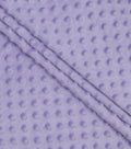 MINKY - Baby Blanket Crafts Decor Ultra Soft Cuddling - Minky Dimple Dot Soft Cuddle Fabric - Craft Fabrics Sold by The Yard. Lilac