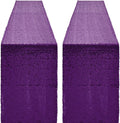 4 Pack -- Purple Table Runners - Sequin Table Runner Glitter Table Runner for Birthday Party, Supplies Decorations ( 4 Pack )
