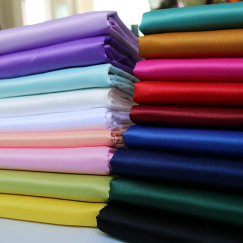 YELLOW - Heavy Bridal Satin Fabric Silky Poly Wedding Dress By Yard For Prom Dress Ball Gown Formal Evening Gowns, Satin Gowns