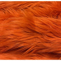 Mongolian Faux Fur Fabric - Sold By Yard - 60" Width For Coats Costumes Scarfs Rugs Crafts Decor - Quilting, Pillows, Throws, Orange