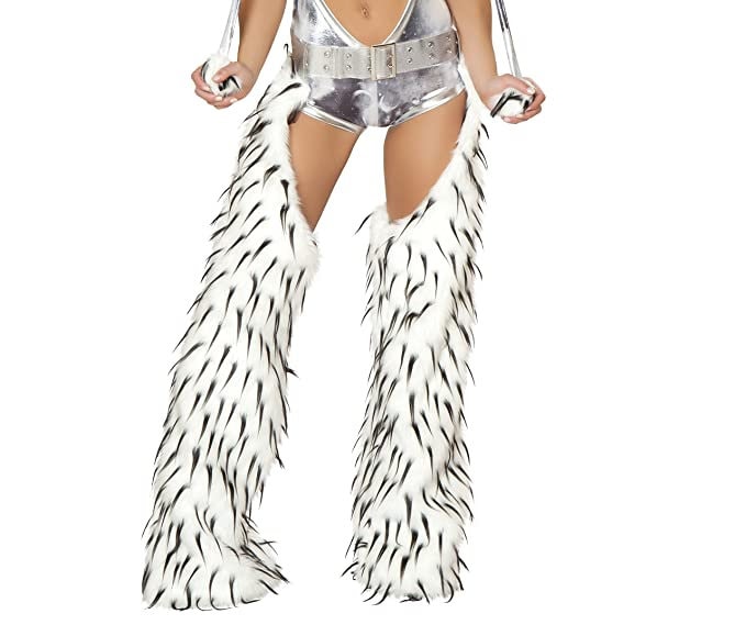 BROWN - On BEIGE - 2 Tone Spiked Shaggy Long Pile Fabric / Sold by The Yard - For Blankets Fashion Clothing Coats