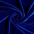 SPANDEX VELVET - Stretch Velvet Fabric for Sewing Apparel Costumes Craft, Sold By The Yard. Royal Blue