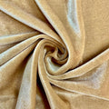 SPANDEX VELVET - Stretch Velvet Fabric for Sewing Apparel Costumes Craft, Sold By The Yard. Champagne