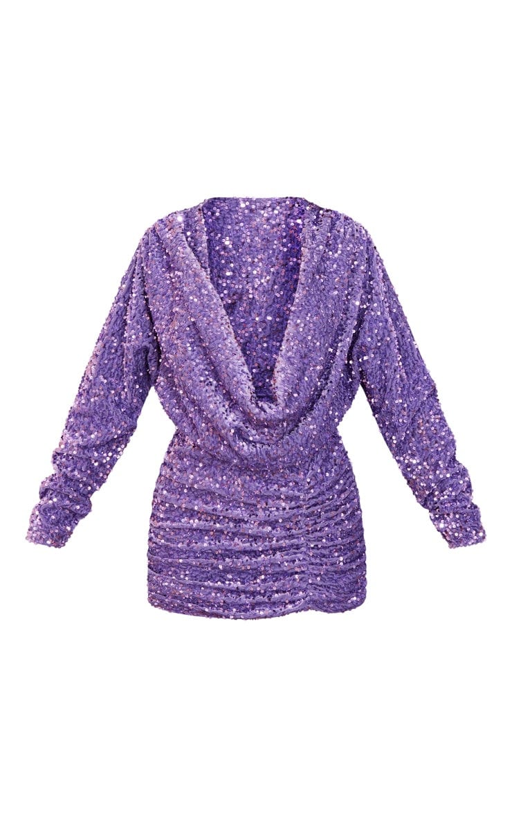 SEQUIN VELVET - Sequins on a Stretch Velvet 2-Way Stretch Sold By The Yard. BURGUNDY - For Fashion Dress Evening Dress Prom Quinceanera
