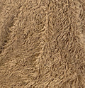 ALPACA - TAUPE - Faux Fur Long Pile Curly Fabric Alpaca - Sold By The Yard - For Blankets Fashion Clothing Coats - Scarfs Rugs Crafts Decor